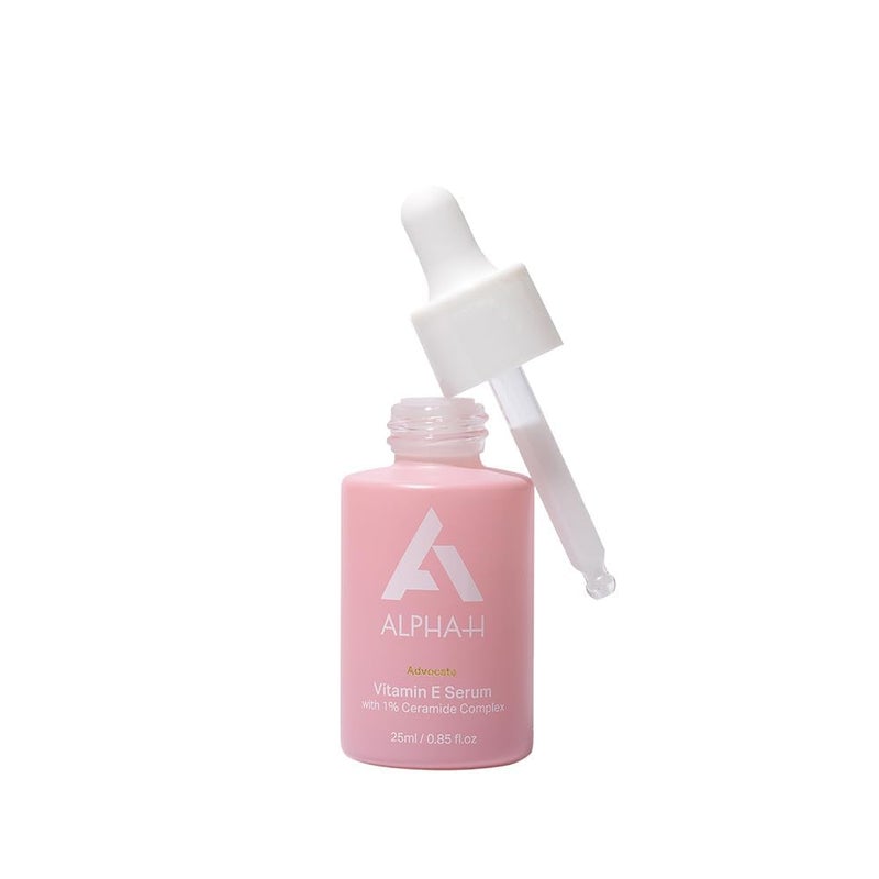 ALPHAH  Vitamin E Serum with 1 Ceramide Complex  Lightweight Serum for Dry Dehydrated Skin